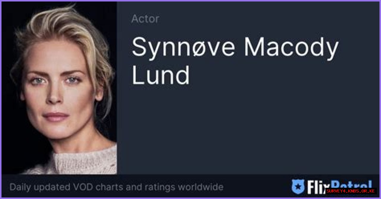 Synnøve Macody Lund: The Multifaceted Talent Of Norwegian Cinema