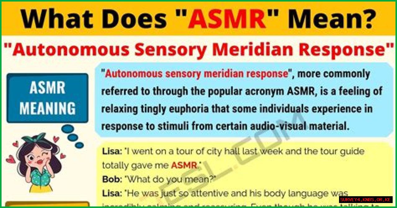 Understanding ASMR: What Does ASMR Stand For?